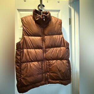 Marmot Chocolate Brown Puffer Vest